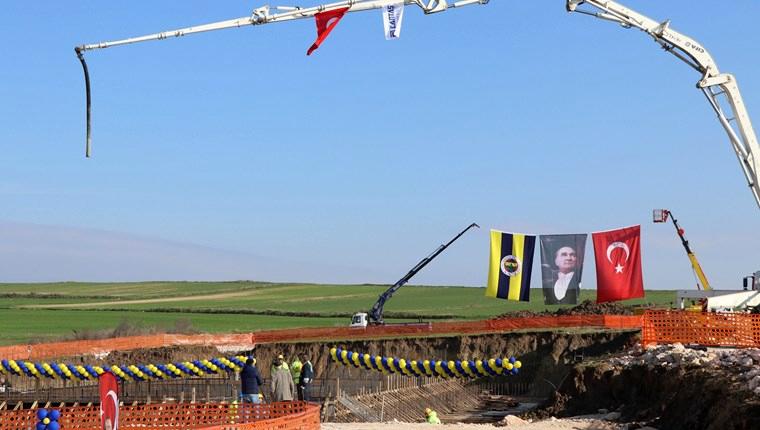 Edirne'deki Fenerbahçe Evi'nin temel atma töreni yapıldı 