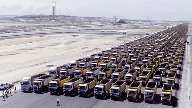 İGA, 3. Havalimanı için 500 kamyon ilanı verdi