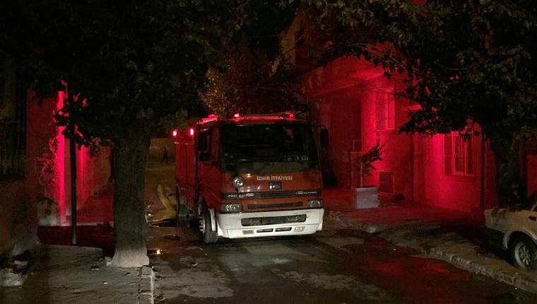 İzmir'de metruk binada yangın: 1 ölü!