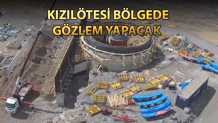 Doğu Anadolu Gözlemevi'nin inşaatı sürüyor 