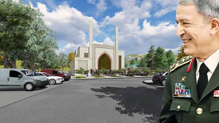Genelkurmay Başkanı Akar, memleketi Kayseri’ye cami yaptırıyor