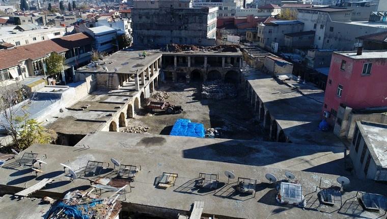 Gaziantep'teki tarihi Mecidiye Hanı restore edilecek 