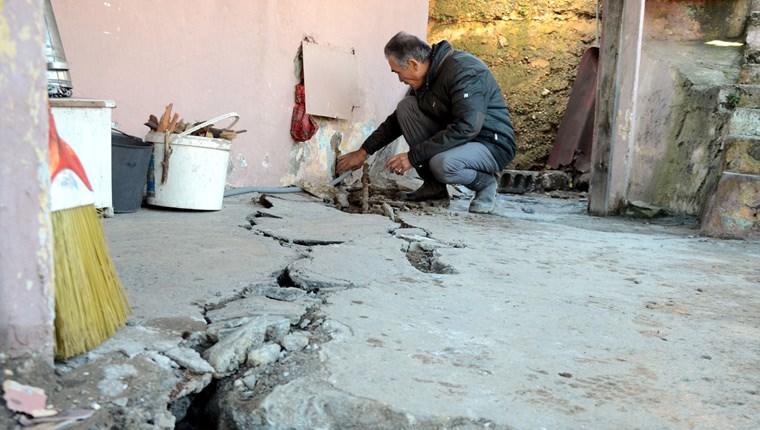 Zonguldak'ta yıkılma riski bulunan evler boşaltılacak 