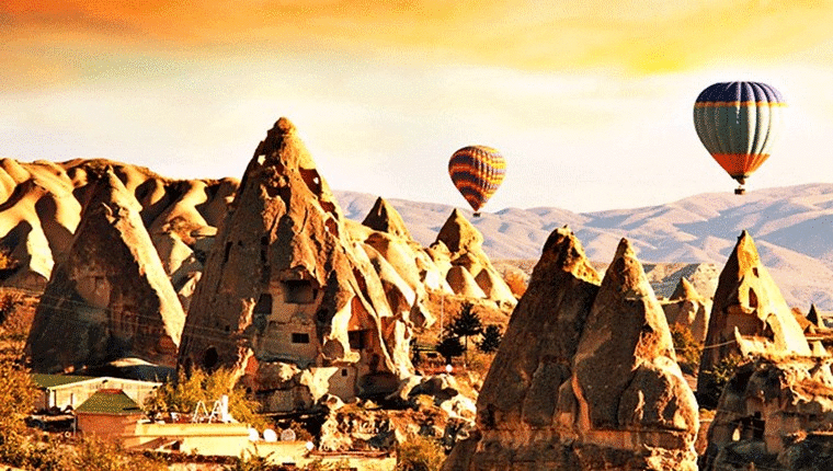 Kapadokya'ya gelen turist sayısı yüzde 48 arttı