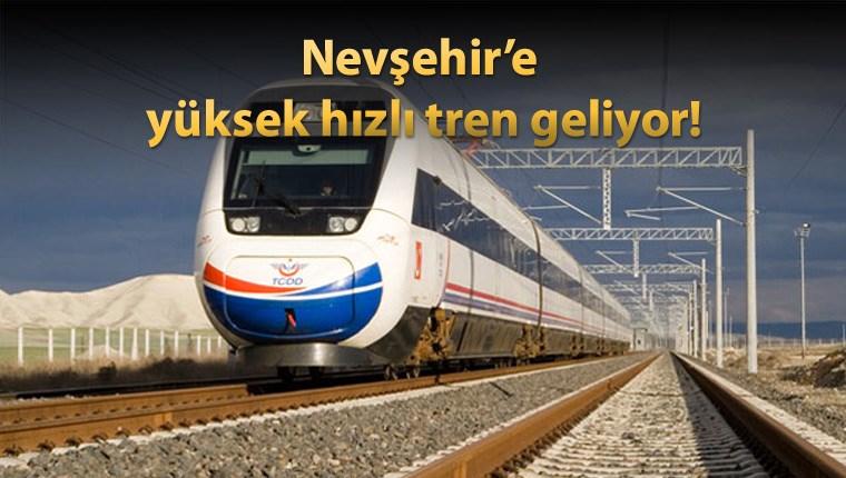 Başbakan, Nevşehir'de YHT müjdesi verdi