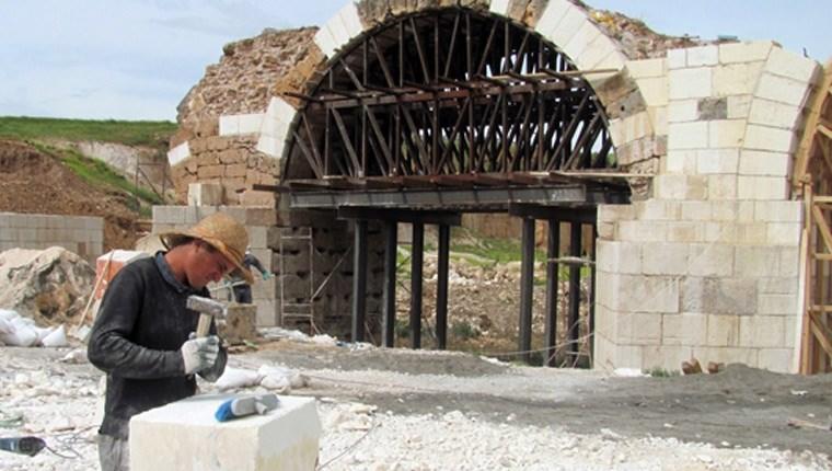 Tarihi Septimius Severus Köprüsü restore edildi