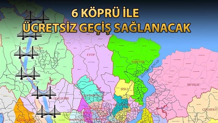 Kanal İstanbul ile İstanbul'un 19 ilçesi adalı olacak 