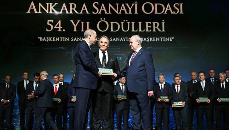 Cumhurbaşkanı Erdoğan'dan Kazım Türker'e istihdam ödülü!