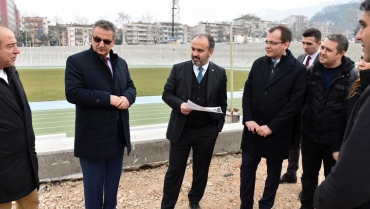 Bursa'daki eski stadyum alanı vatandaşların hizmetine sunulacak