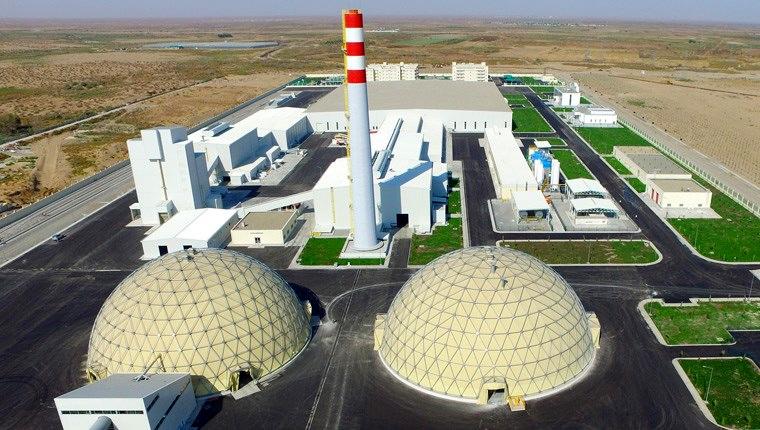 Türkmenistan Milli Cam Kompleksi hizmete açıldı
