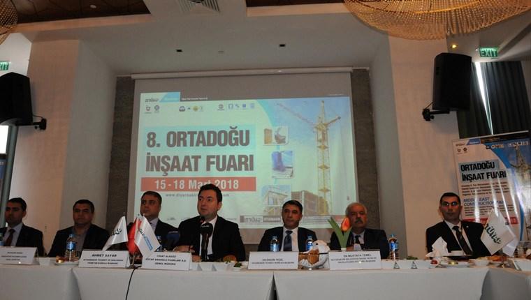 Diyarbakır'da "8. Ortadoğu İnşaat Fuarı" yarın açılıyor