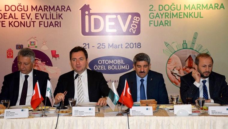 4. İDEV ve Doğu Marmara Gayrimenkul Fuarı kapılarını açıyor