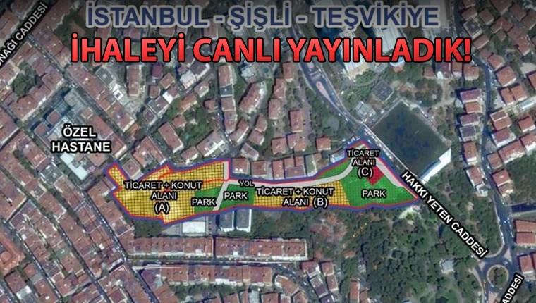 İstanbul Şişli Teşvikiye ihalesinin 2. oturumu yapıldı