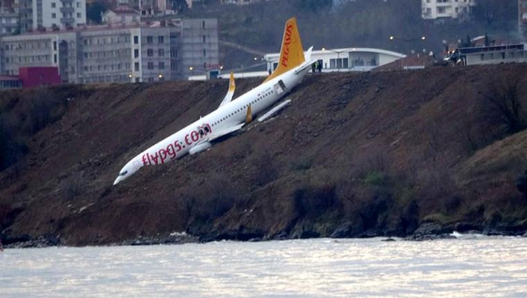 Trabzon uçak kazası havalimanında onarım çalışmalarını başlattı