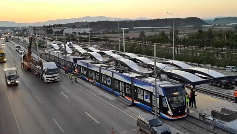 Antalya havalimanÄ±nda yer alan tramvay hattÄ± ile ilgili gÃ¶rsel sonucu