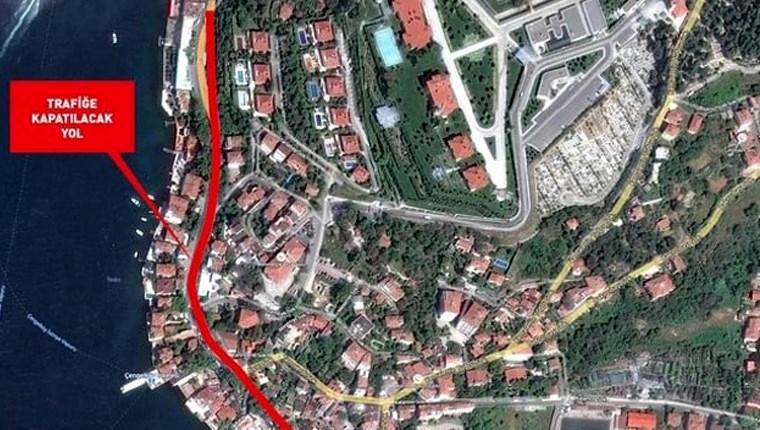 Çengelköy Sahili 3 ay trafiğe kapalı! 