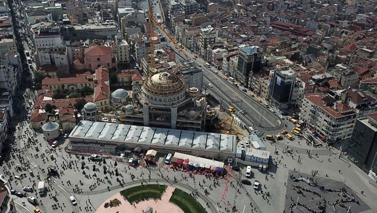 Taksim Camisi’nin yüzde 90’ı tamamlandı