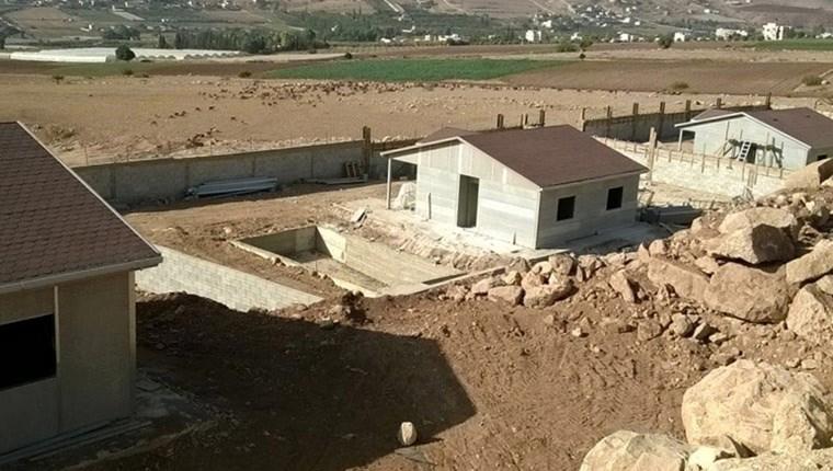 Karmod Prefabrik Filistin'de hazır konut inşa etti
