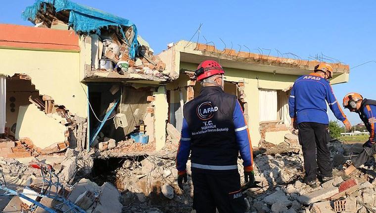 Depremle sarsılan Samsat'ta 157 konut hasar gördü