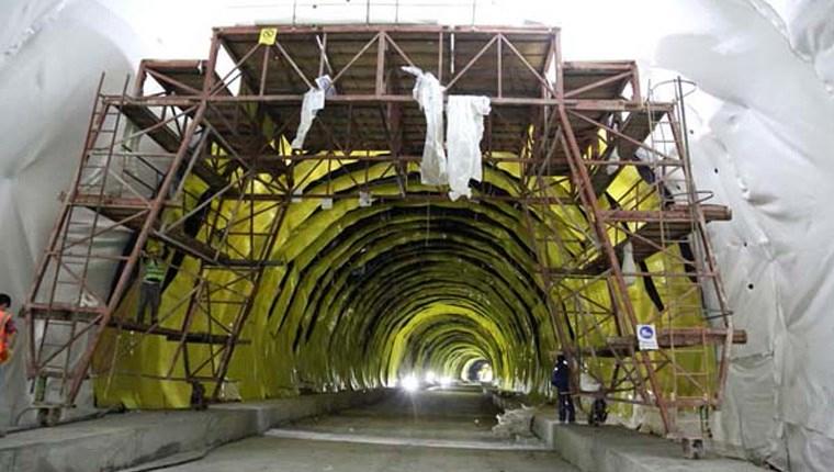 Mevlana Tüneli inşaatında sona yaklaşıldı