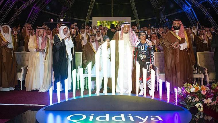 Suudi Arabistan'ın yeni projesi Qiddiya'nın temeli atıldı
