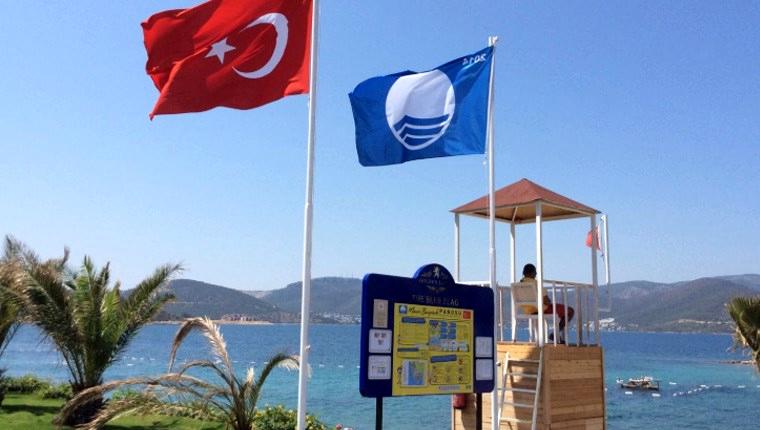 Türkiye'den 459 plaj mavi bayrak almaya hak kazandı 
