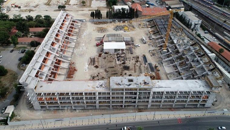 İzmir'deki stat inşaatları yükseliyor  