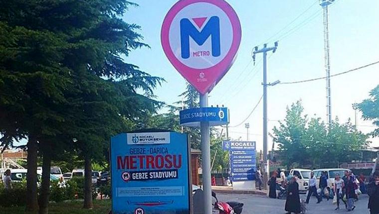 Gebze Darıca Metro hattının duraklarının yerleri belli oldu