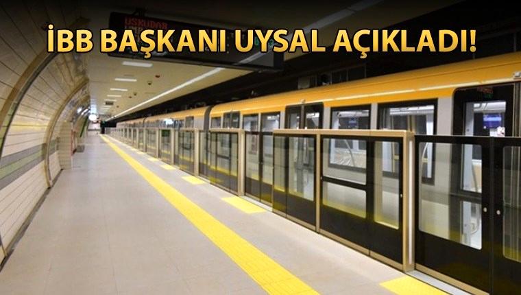 Üsküdar Çekmeköy Metrosu'nun açılış tarihi belli oldu!