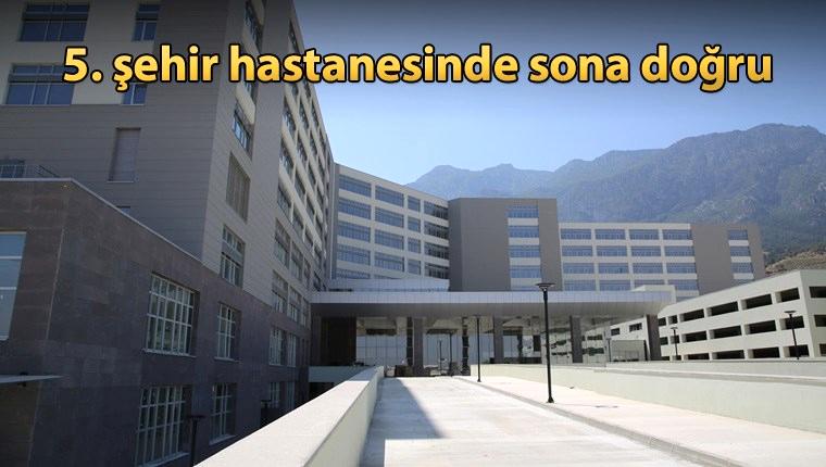 Manisa Şehir Hastanesi'nin yüzde 93'ü tamamlandı 