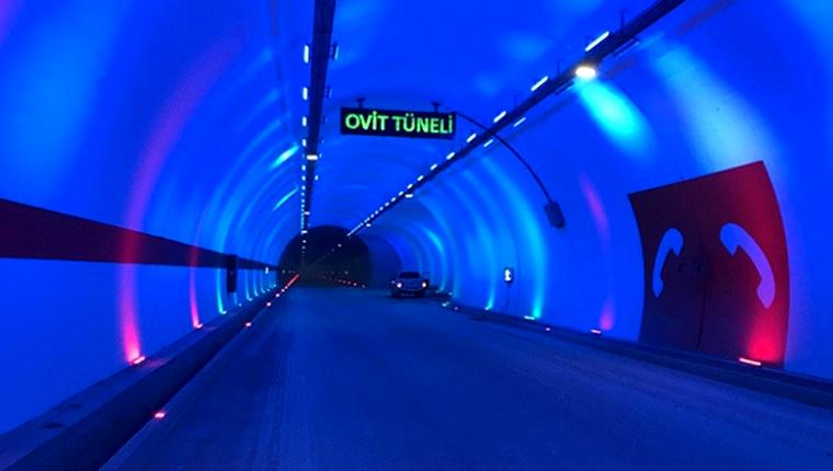 Ovit Tüneli'nin açılışını Cumhurbaşkanı Erdoğan yapacak