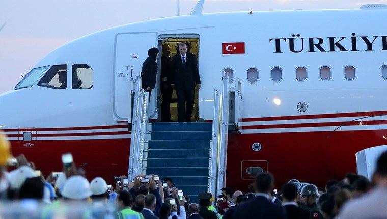 3. Havalimanı'na ilk inişi Cumhurbaşkanı Erdoğan yaptı
