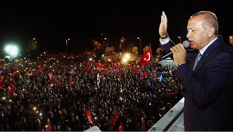 Yeni sistemin ilk cumhurbaşkanı Erdoğan!