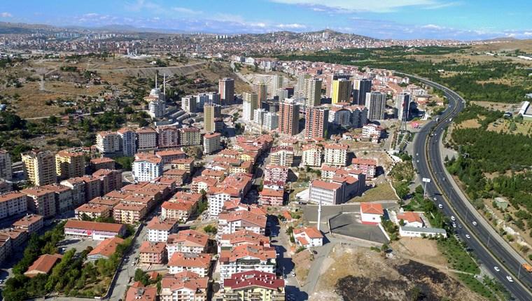 Ankara Mamak'ta kentsel dönüşüm çalışmaları sürüyor
