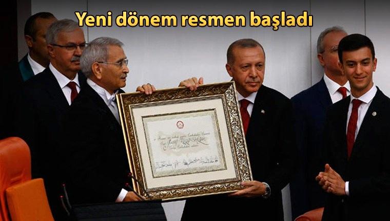 Cumhurbaşkanı Erdoğan yemin etti, Türkiye yeni sisteme geçti!