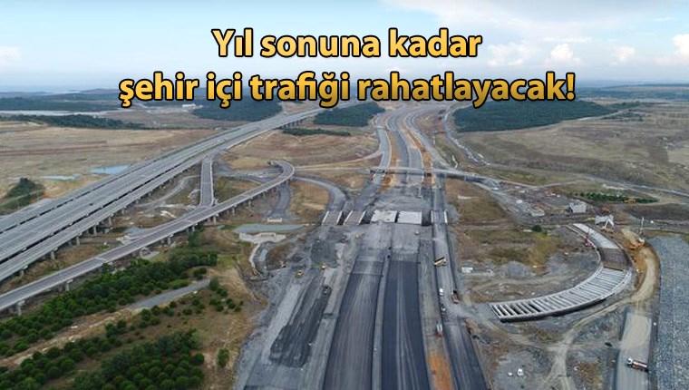 Kuzey Marmara Otoyolu inşaat çalışmaları hızlandı