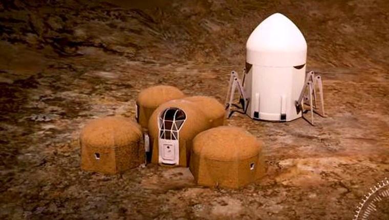NASA, Mars'a yapılacak konutları tanıttı 