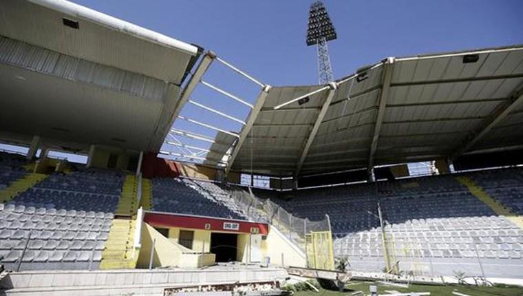 Ankara 19 Mayıs Stadyumu’nda yıkım çalışmalarına başlandı 
