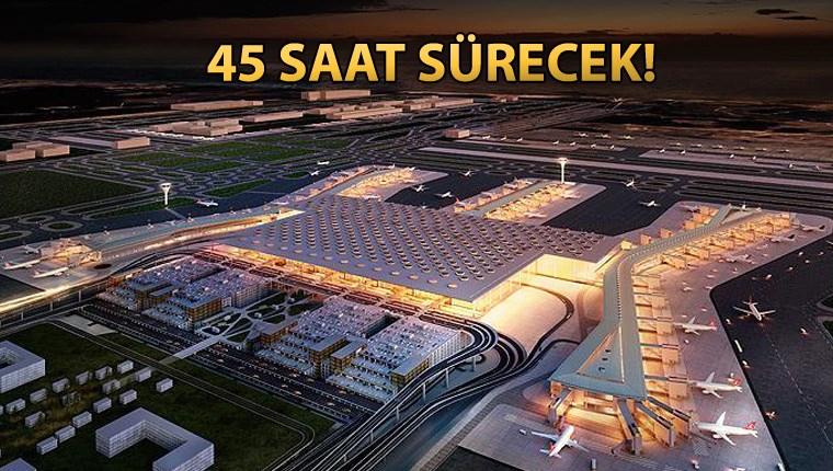 3. Havalimanı'nda büyük göç 29 Ekim'de başlayacak!