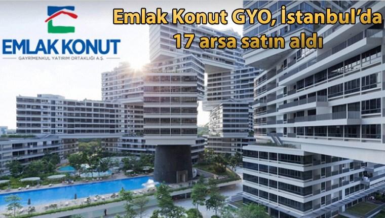 Emlak Konut GYO, İstanbul'dan 387.6 milyonluk arsa aldı