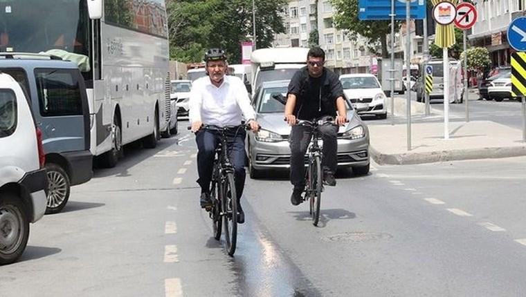 Zeytinburnu'nda bisikletle 132 bin TL'lik tasarruf!