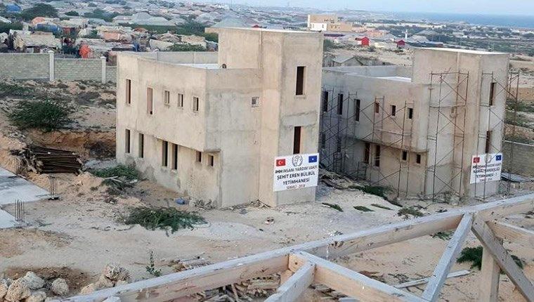 Mogadişu'da yaptırılan 'Şehit Eren Bülbül Yetimhanesi' tamamlandı