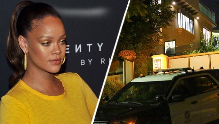 Rihanna'nın Hollywood Hills'teki evine hırsız girdi 