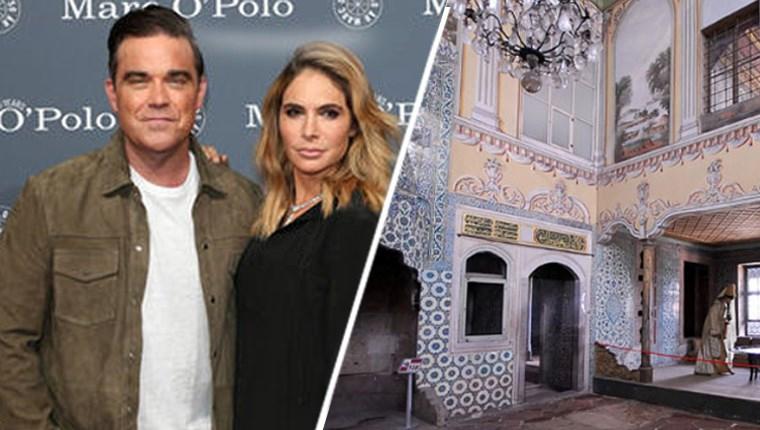 Robbie Williams'tan Türk eşine sultan dairesi!