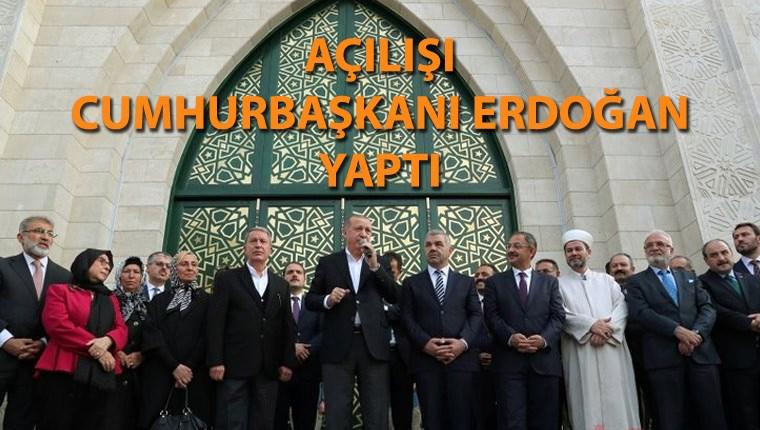 Orgeneral Hulusi Akar Camii ibadete açıldı