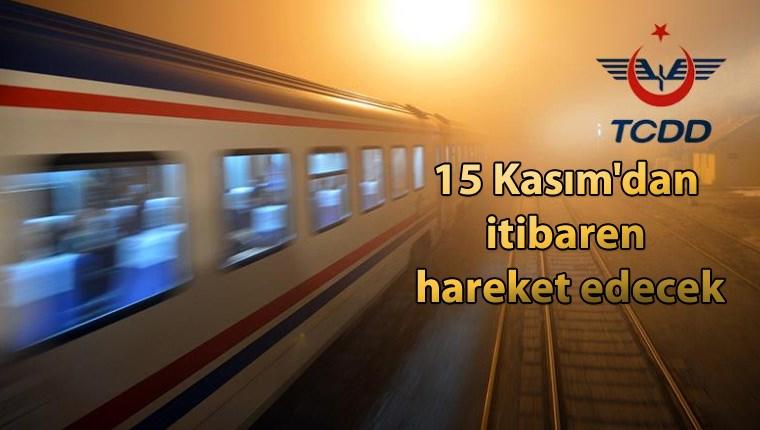 Mavi Tren 2 yıl aradan sonra tekrar Ankara'ya geliyor
