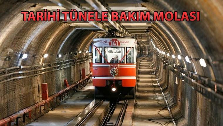Tarihi Karaköy Tünel hattı 2 gün hizmet veremeyecek 