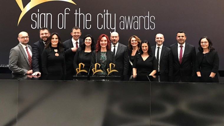 Tahincioğlu, Sign Of The City Awards’da 3 ödül aldı 