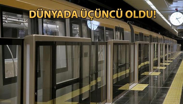 Üsküdar-Sancaktepe metrosu Avrupa birincisi seçildi 