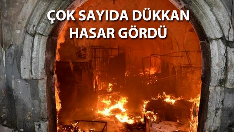 Osmanlı mirası Tarihi Kayseri Çarşısı’nda yangın!